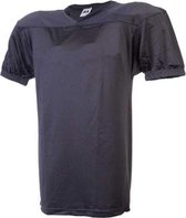 MM - American Football Shirt - Volwassenen - Zwart - Medium