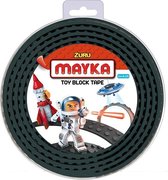 Zuru-Mayka 34657 Block Tape 4 Noppen 2m Zwart