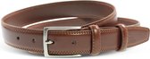 Safekeepers riem heren cognac - riem heren leer - ceintuur heren - riem