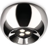 Philips Ledino Nio - Plafondlamp - Opbouwspot - LED - Dimbaar - Chroom