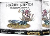 Age of sigmar Herald of Tzeentch on Burning Chariot