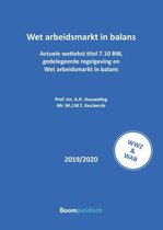 Tekstuitgaven  -  Wet arbeidsmarkt in balans 2019/2020
