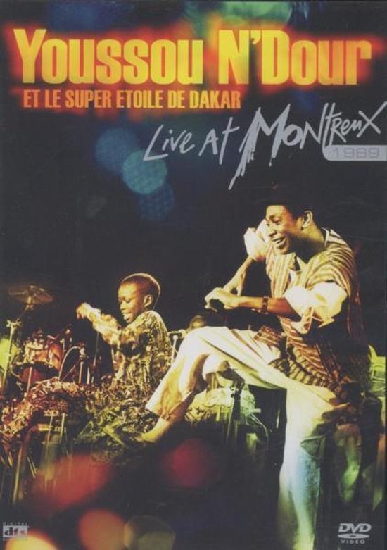 Cover van de film 'Youssou N'Dour - Live At Montreux 1989'