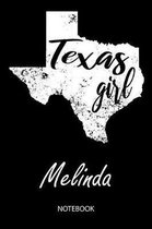 Texas Girl - Melinda - Notebook