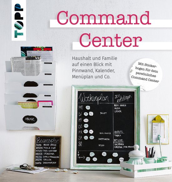 Command Center. Haushalt und Familie auf einen Blick mit Pin ... - cover
