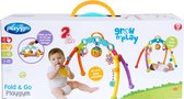 Bol.com Playgro Fold and Go Playgym - Babygym - acitiviteitengym - Speelgoed Baby - Babyspeelgoed - Pasgeboren baby speelgoed - ... aanbieding