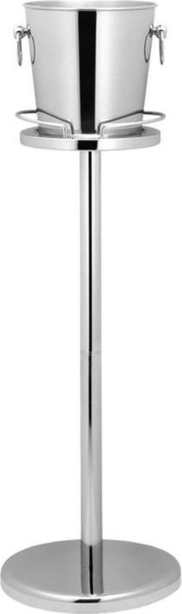 Seau Rafraîchissement Seau à Champagne Leopold Vienna LV00330 - Acier Inoxydable, Argenté, 197x226mm Seau Fête Argenté