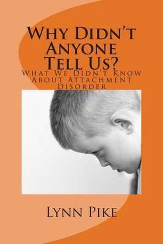 "Why Didn't Anyone Tell Us? - cover