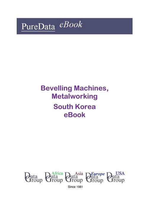 PureData eBook - Bevelling Machines, Metalworking in South K ... - cover