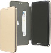 CaseBoutique Samsung Galaxy S8+ hoesje goud kunstleer