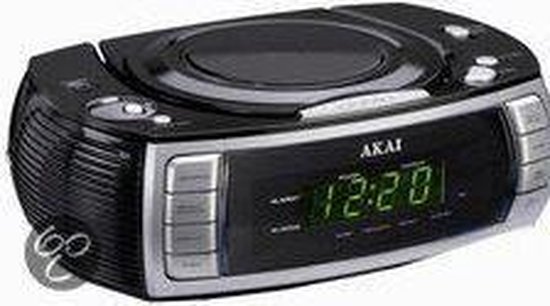 overtuigen Uitvoerbaar Tirannie Akai ARC120BK - klokradio met CD-speler - Zwart | bol.com