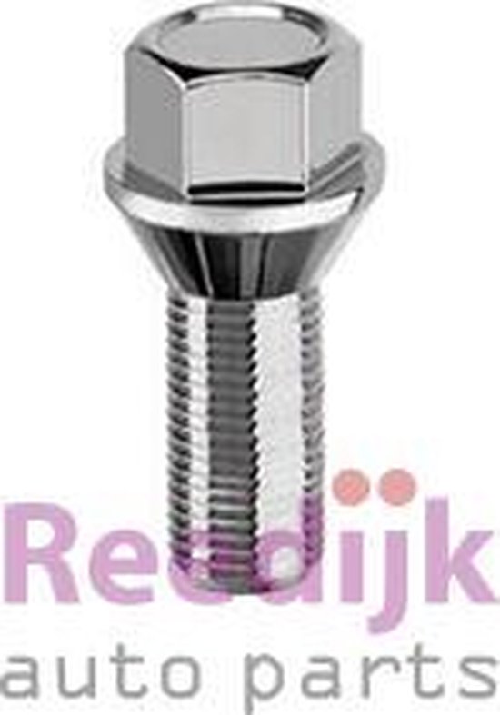 Wielbouten, 20 stuks, M14 x 1,5, 45 mm, kegelband SW17, lengtekeuze Wielbouten, 20 stuks, M14 x 1,5, 45 mm, kegelband SW17, lengtekeuze