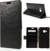 Magnetic wallet hoes HTC One M9 zwart