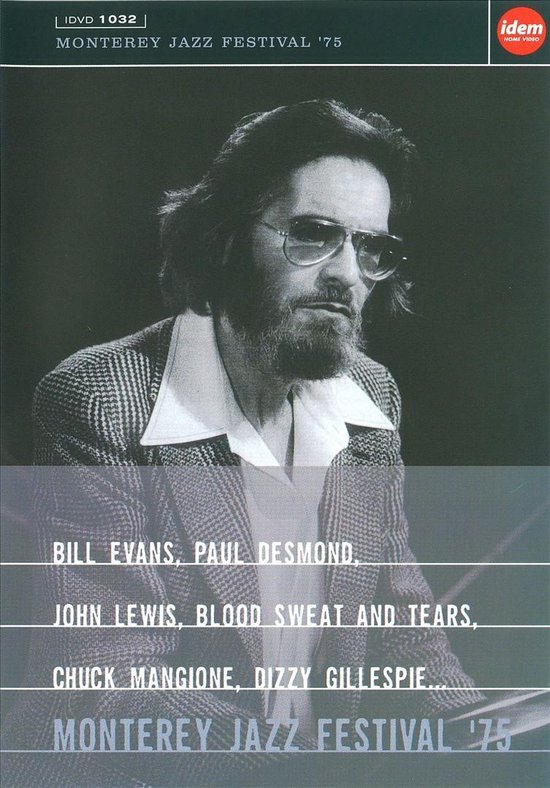 Cover van de film 'Bill Evans - Monterey Jazz Festival 75'