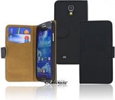 MiniPrijzen -  booktype - bookstyle - Wallet Case - Flip Cover - Book Case Bescherm Hoes Zwart Samsung Galaxy S4 Black Edition Telefoonhoesje - Smartphone hoesje