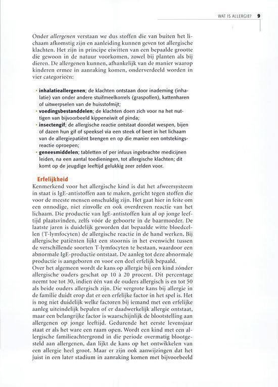 Kinderen en allergie