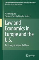 The European Heritage in Economics and the Social Sciences 18 - Law and Economics in Europe and the U.S.