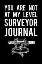 You Are Not at My Level Surveyor Journal