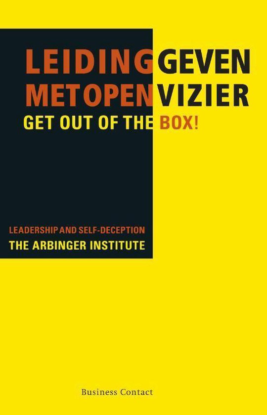 Leidinggeven met open vizier - cover