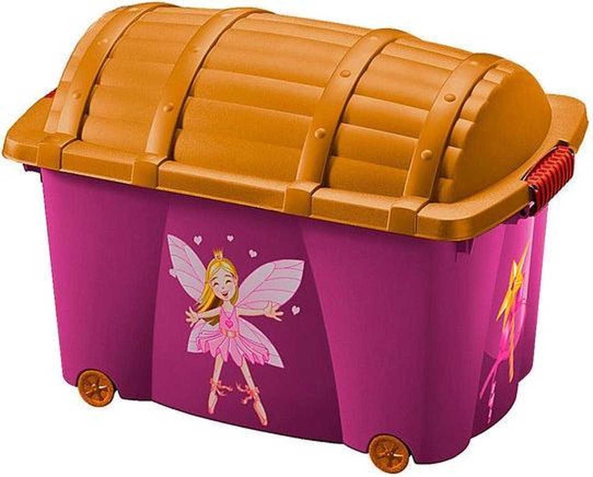 Opbergbox, speelgoedkist Fee, 50 liter, opbergkist | bol.com