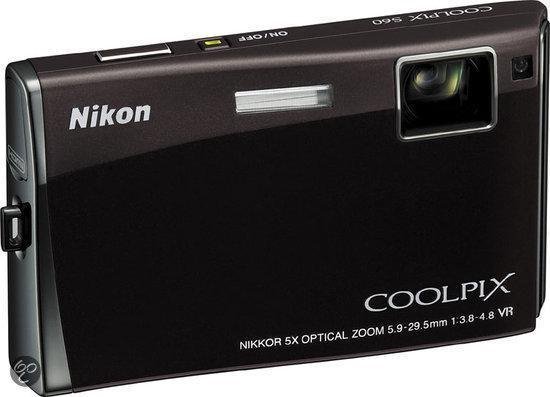 Nikon COOLPIX S60 （良品） Nikon Coolpix S60 - Zwart | bol