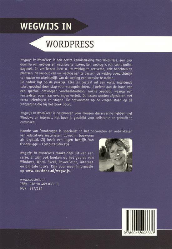 Wegwijs in WordPress - Hannie van Osnabrugge
