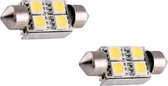 Race Sport Autolamp C5w Smd Led 36 Mm 12 V 1,92 W Blauw Per Stuk