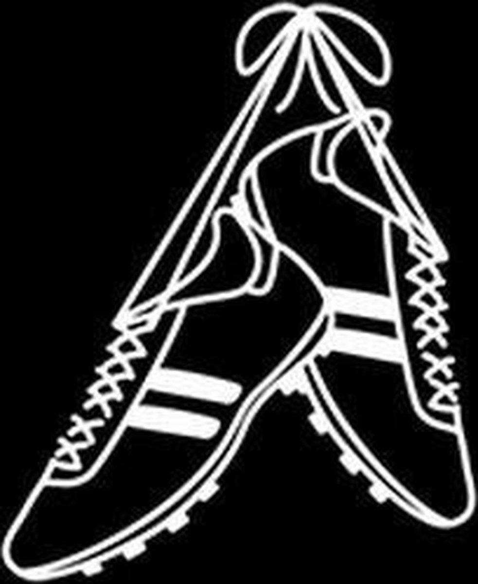 Sportschoenen, autosticker