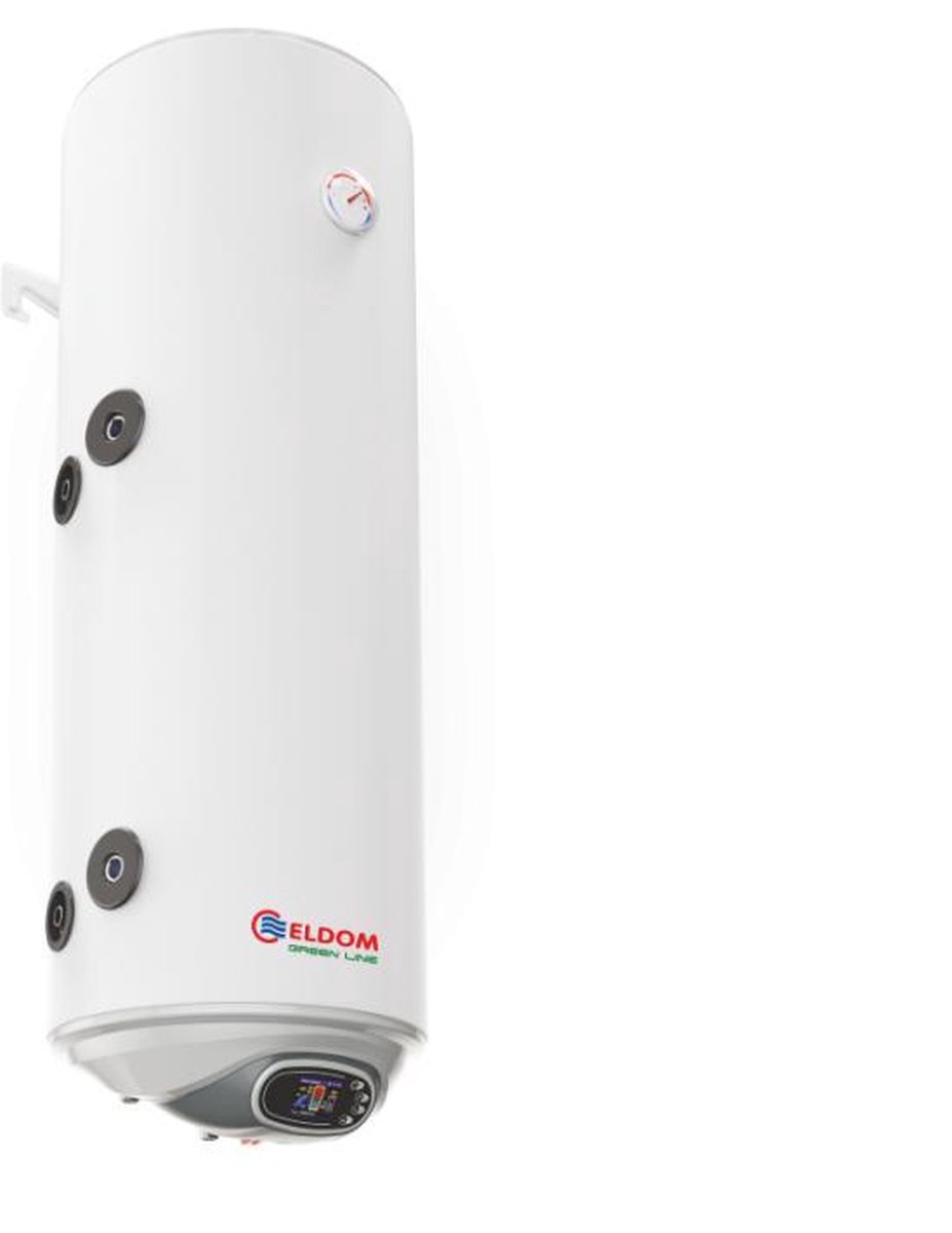 👍 ELDOM Green Line Elektrische boiler 80L met warmtewisselaar en