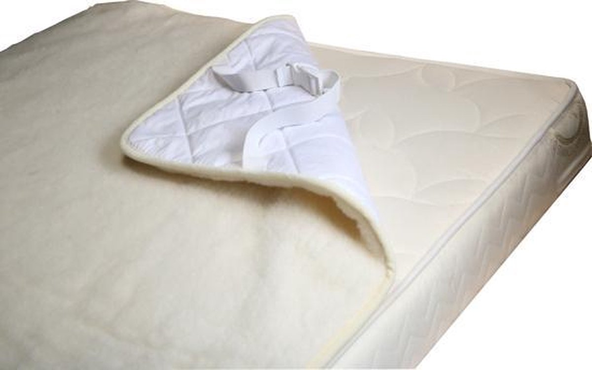 Topcover Merino Schaapswollen tijk - 160x190 cm - 3cm dik