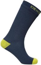 Dexshell - Ultra Thin Crew Socks Blauw - Outdoor - Waterdichte sokken - Wandelsokken - Thermosokken - Ademend - 100% Waterproof - L