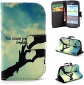 You made me complete wallet case hoesje Samsung Galaxy S3 mini