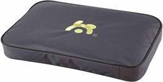 Maelson Lounge Mat – Waterafstotend en dik hondenmatras voor in bench – Slijtvast met wasbare buitenhoes – Comfortabel – Zwart – XXS / XS / S / M / L / XL / XXL – 52 XXS