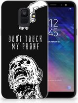 Geschikt voor Samsung Galaxy A6 (2018) Uniek TPU Hoesje Zombie