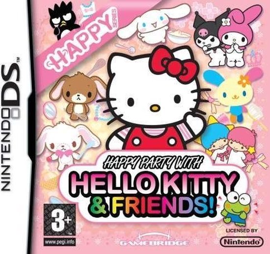 Nintendo Happy Party with Hello Kitty & Friends (DS) Standaard Engels  Nintendo DS | Games | bol.com
