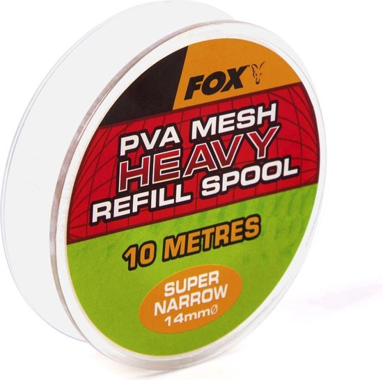 Fox Super Narrow System | PVA | Refill | PVA | Heavy Mesh | 10m | bol.com