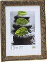 Deknudt Frames fotolijst S95MA2 - goud-grijs - barokstijl - foto 20x28