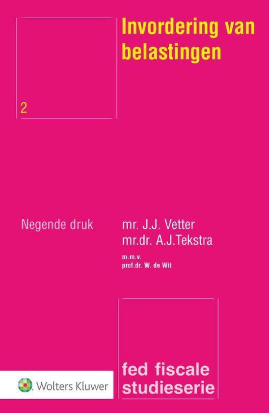 Invordering van belastingen - cover