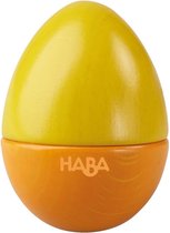 Haba Muziek-ei Hout 6,5 Cm Geel/oranje