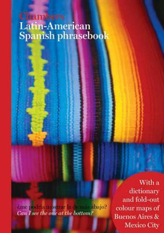 Chambers Latin American Spanish Phrasebook - cover