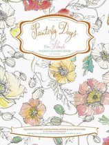 The Flower Watercoloring Book for Adults