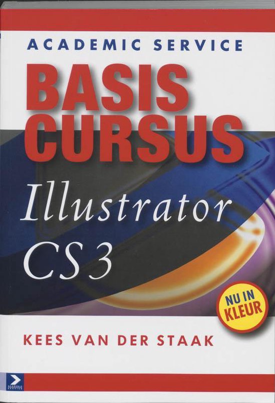 Cover van het boek 'Basiscursus illustrator CS3' van K. van der Staak
