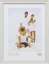 Deknudt Frames fotolijst S45WF1 - witte schilderstechniek - 20x20 cm