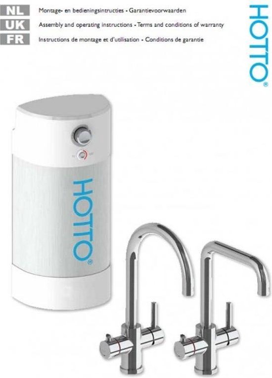 Spanning Goed Arena Hotto heet water kraan, heet water dispenser, kokend water kraan | bol.com