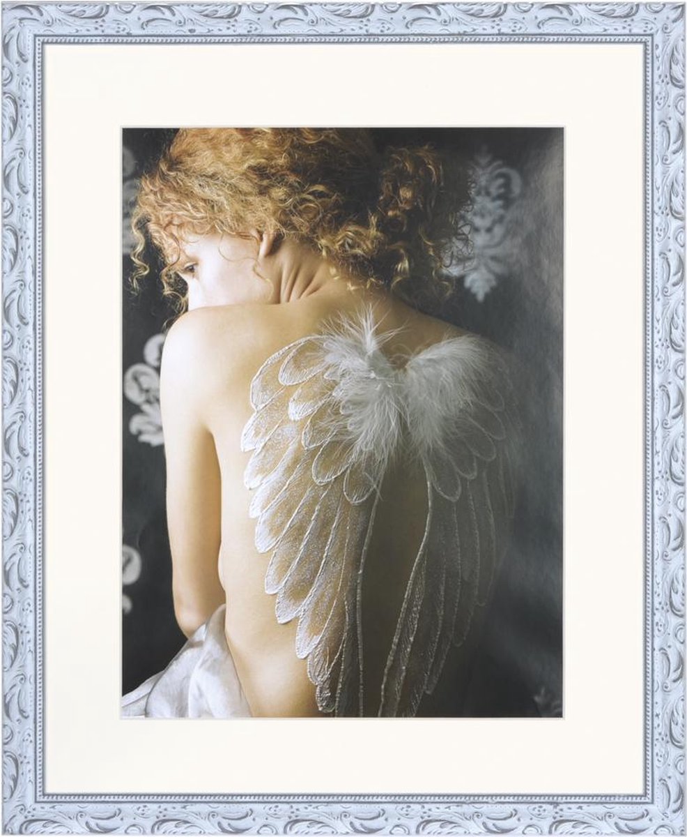 Henzo Fotolijst - Henzo - Chic Baroque - Fotomaat 40x50 cm - Wit