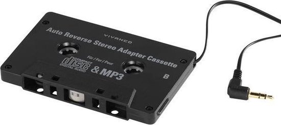 Vivanco auto cassette adapter met aux aansluiting | bol.com