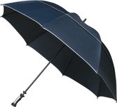 Bol.com Falcone XXL Stormparaplu - 140 cm - Blauw aanbieding