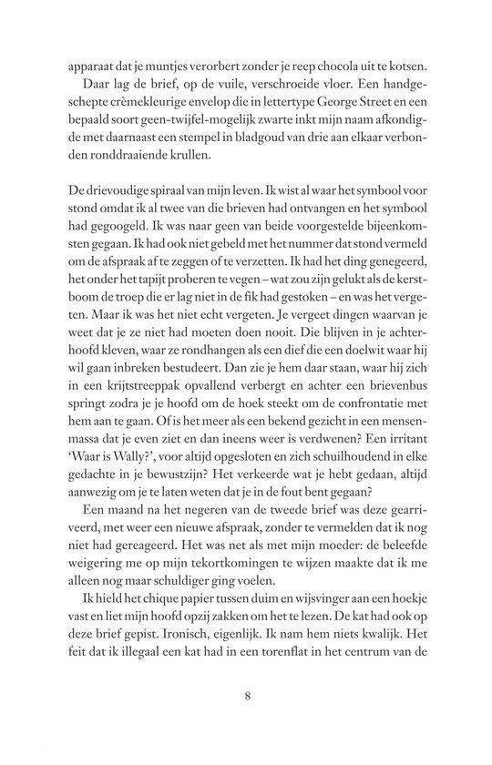 Tekstpagina uit een boek, beginnend met 'apparaat dat je muntjes'.