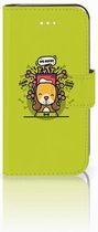 Book Hoesje iPhone SE Doggy Biscuit