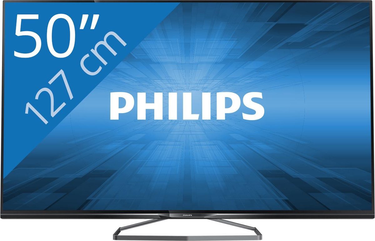 Philips 6800 series 50PUS6809/12, 127 cm (50"), 3840 x 2160 Pixels, 3D,  Smart TV,... | bol.com